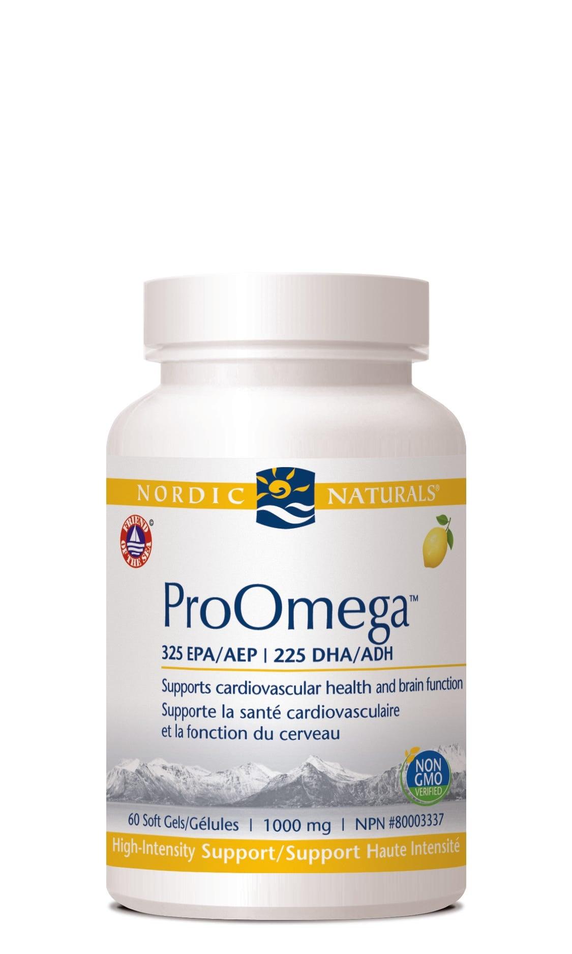 Nordic Pro ProOmega Lemon 60 Softgels - Nature's Source Inc