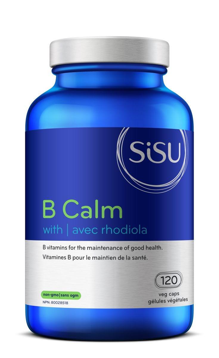 Sisu B Calm w - Rhodiola - 120 Veg Capsules - Nature's Source Inc