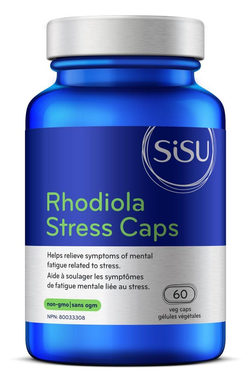 Sisu Rhodiola Stress Caps 60 Veg Capsules - Nature's Source Inc
