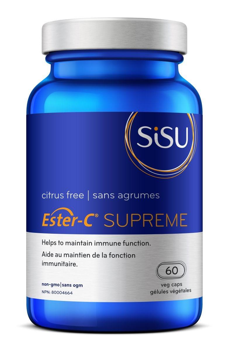Sisu Citrus - Free Ester - C Supreme 60 Veg Capsules - Nature's Source Inc