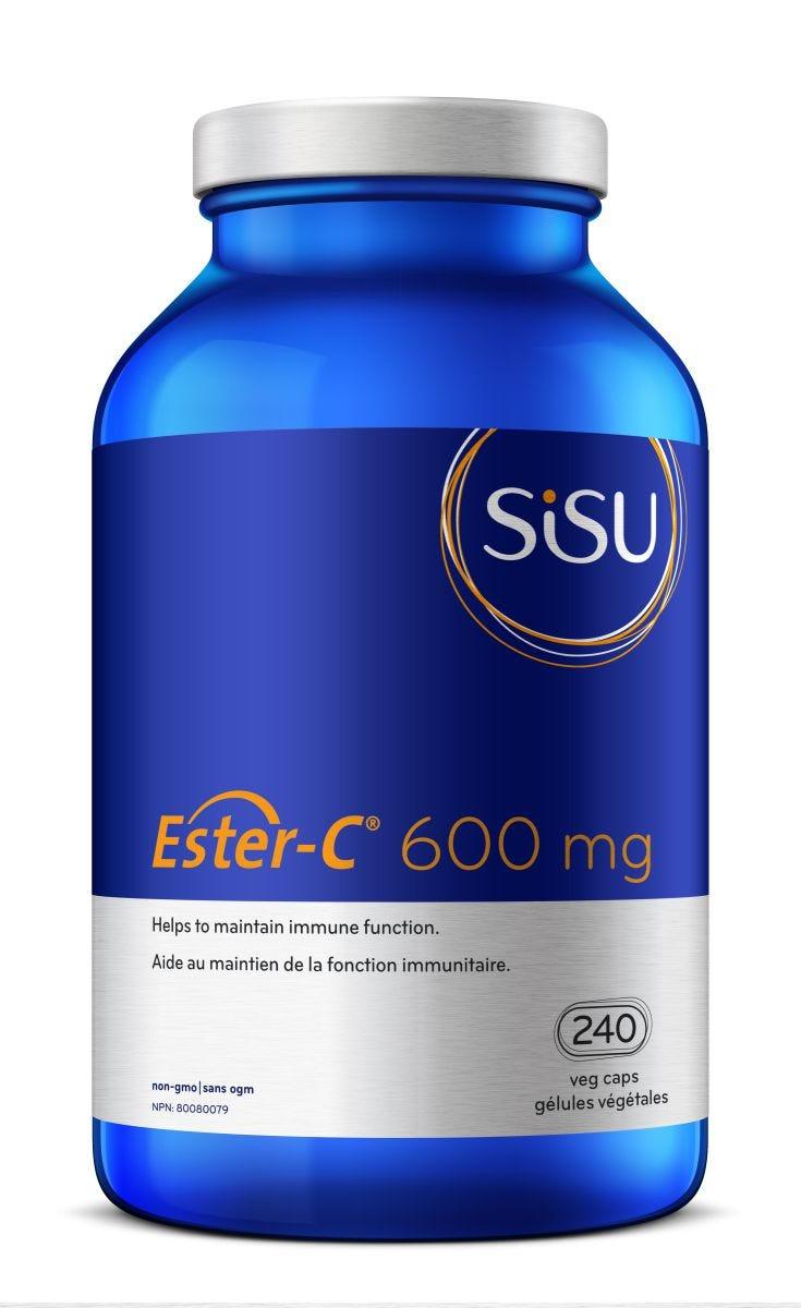 Sisu Ester - C 600mg 240 Veg Capsules - Nature's Source Inc