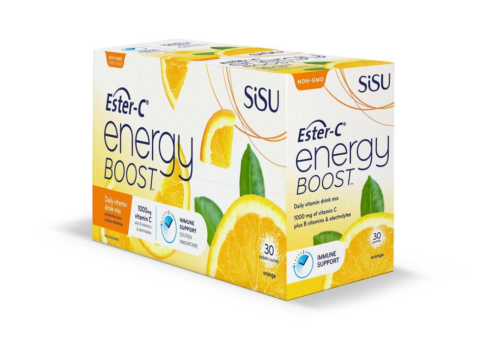 Sisu Ester - C Energy Boost Orange 30 Packets - Nature's Source Inc