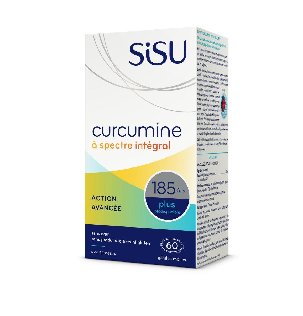 Sisu Full Spectrum Curcumin 60 Softgels - Nature's Source Inc