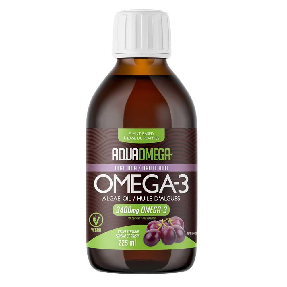AquaOmega Plant - Based High DHA 225ml - Nature's Source Inc