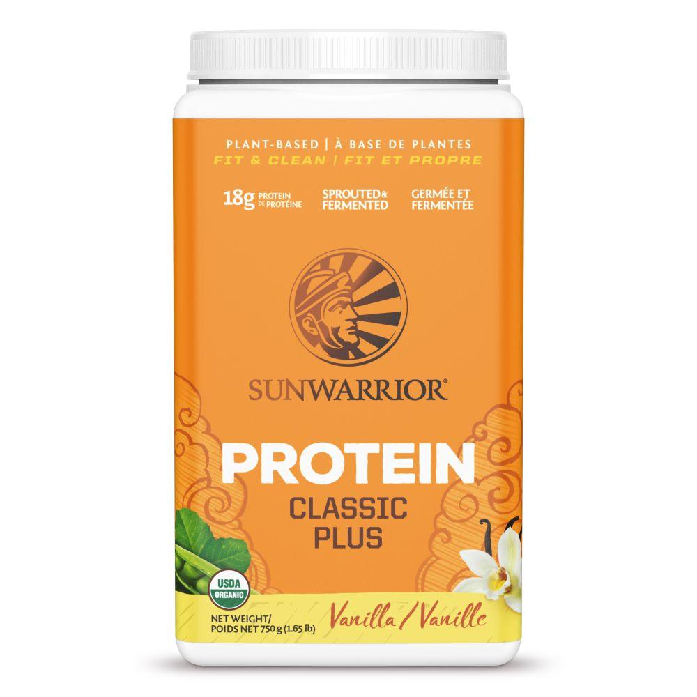 Sunwarrior Classic Plus Protein Vanilla 750g - Nature's Source Inc