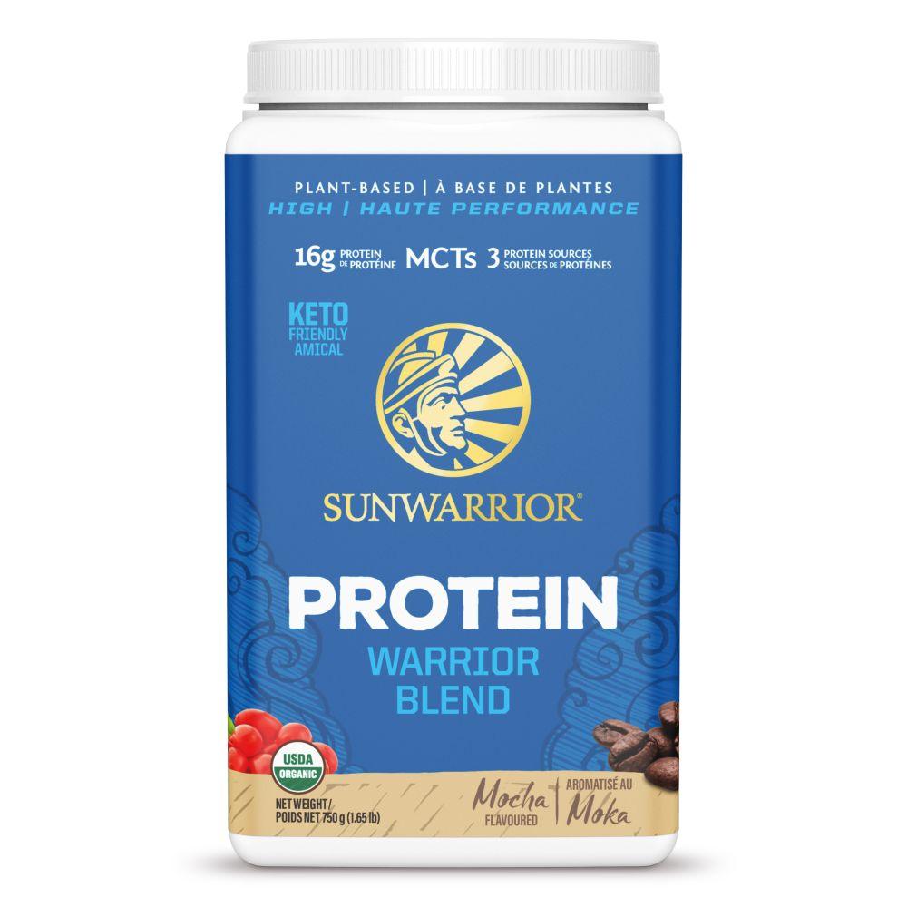 Sunwarrior Blend Raw Vegan Protein - Mocha Flavor 750g - Nature's Source Inc