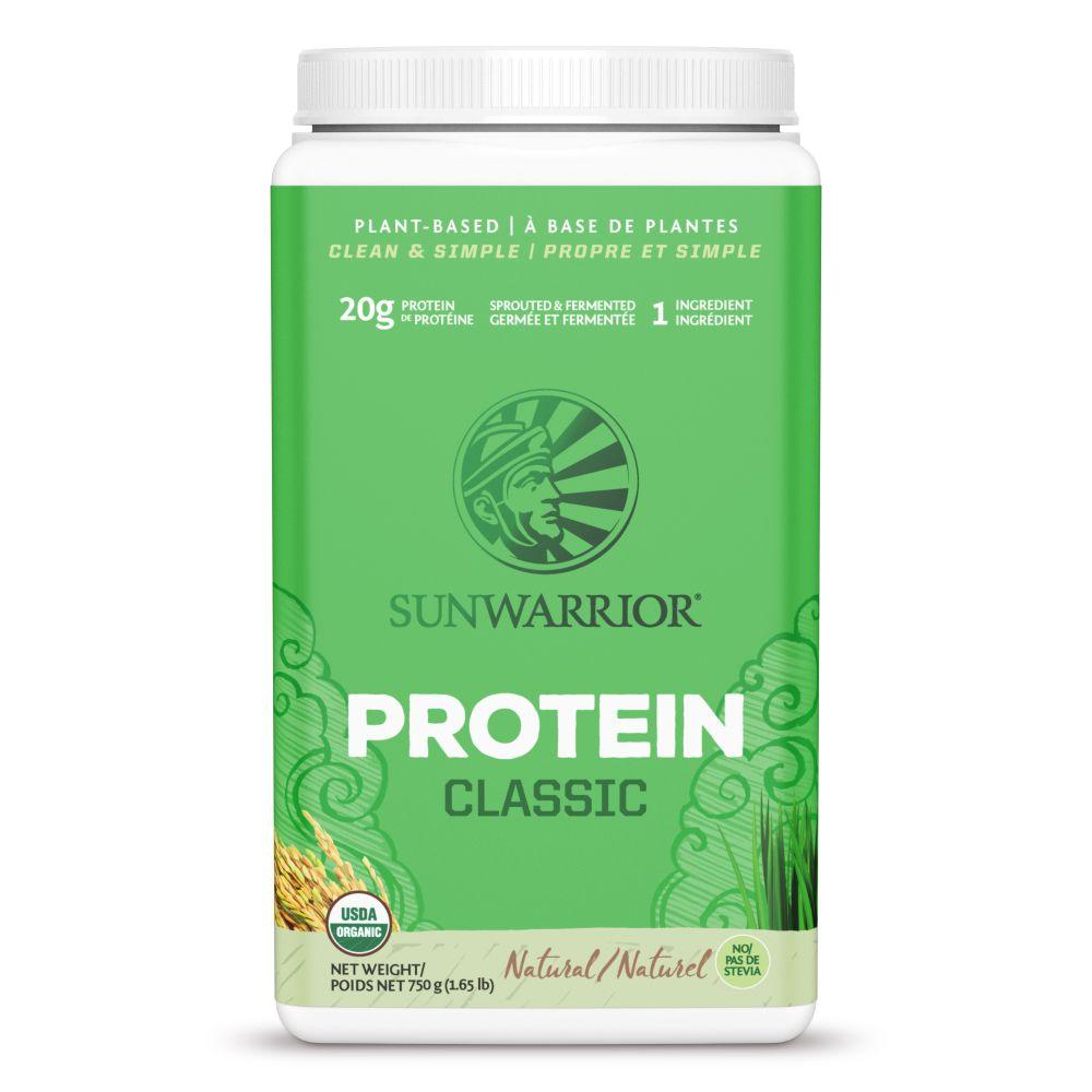 Sunwarrior Classic Rice Protein Natural 750 g - Nature's Source Inc