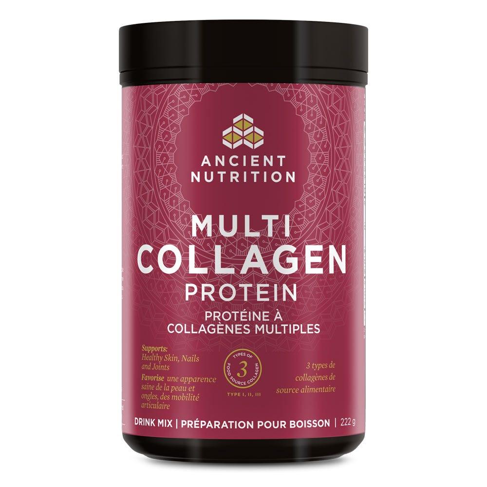 Ancient Nutrition Multi Collagen Protein (3 Types of Collagens), 222 g - Nature's Source Inc