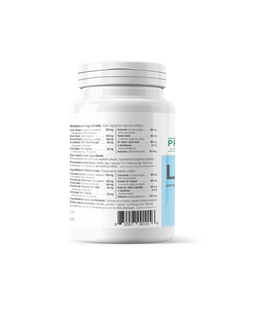 Provita Liver Hepato - Protect 45 capsules - Nature's Source Inc