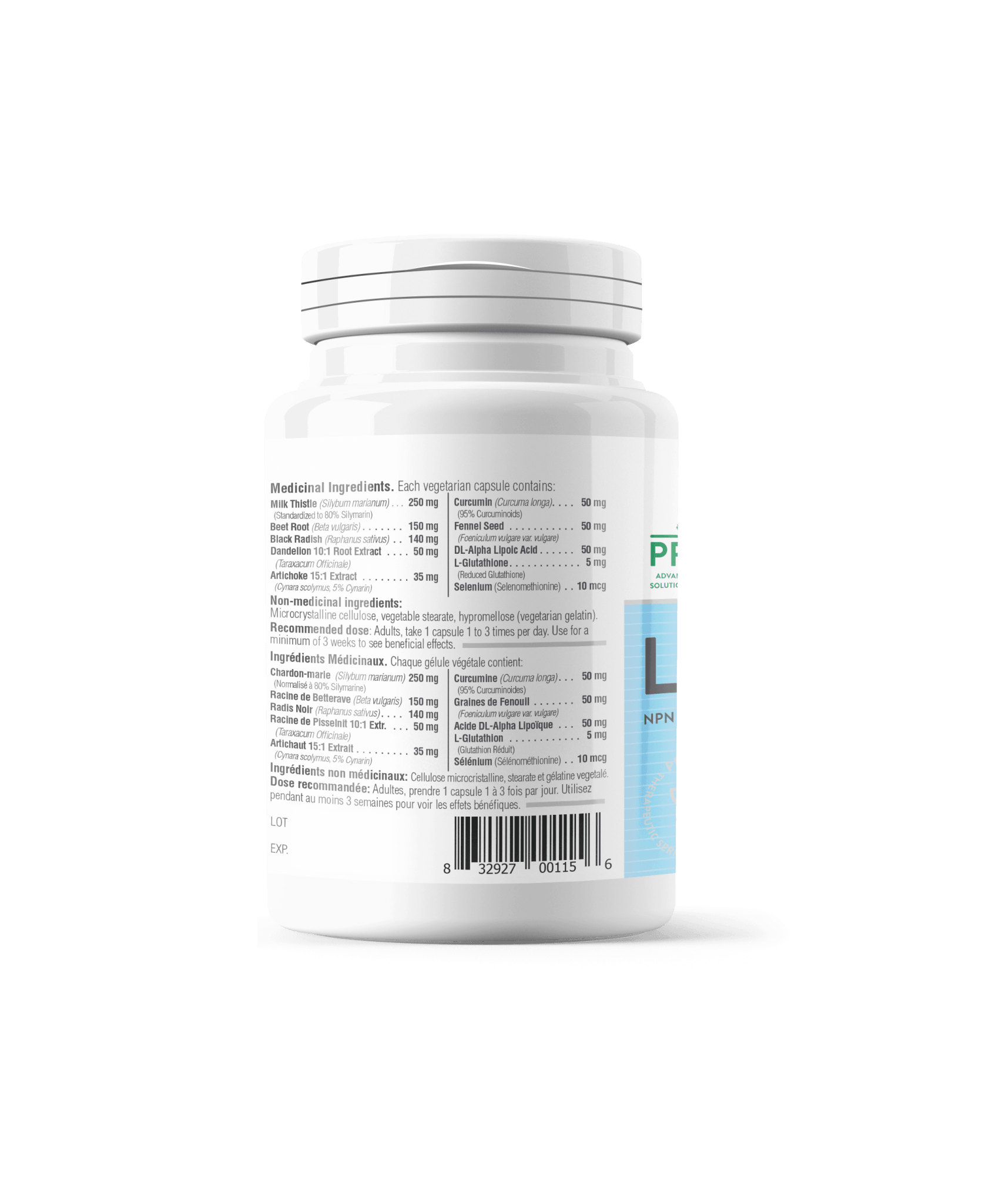 Provita Liver Hepato - Protect 45 capsules - Nature's Source Inc