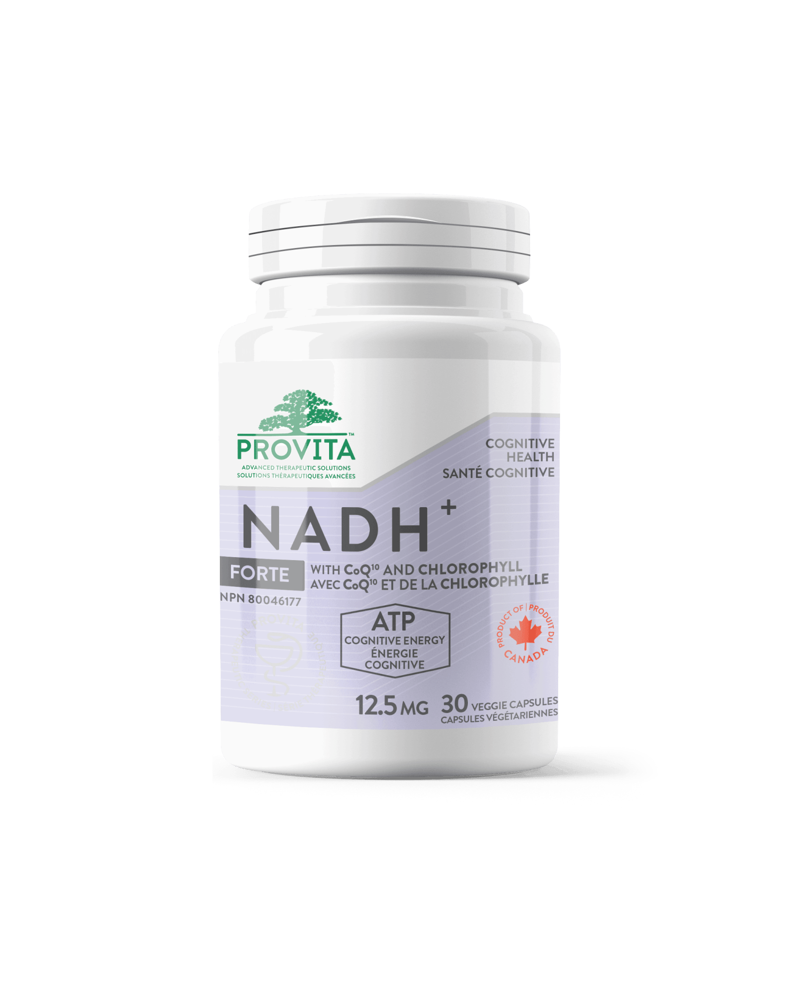 Provita NADH+ 30 capsules - Nature's Source Inc