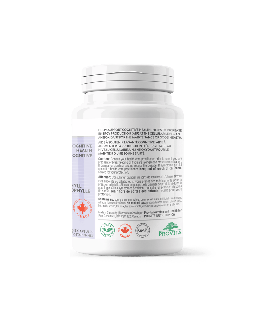 Provita NADH+ 30 capsules - Nature's Source Inc