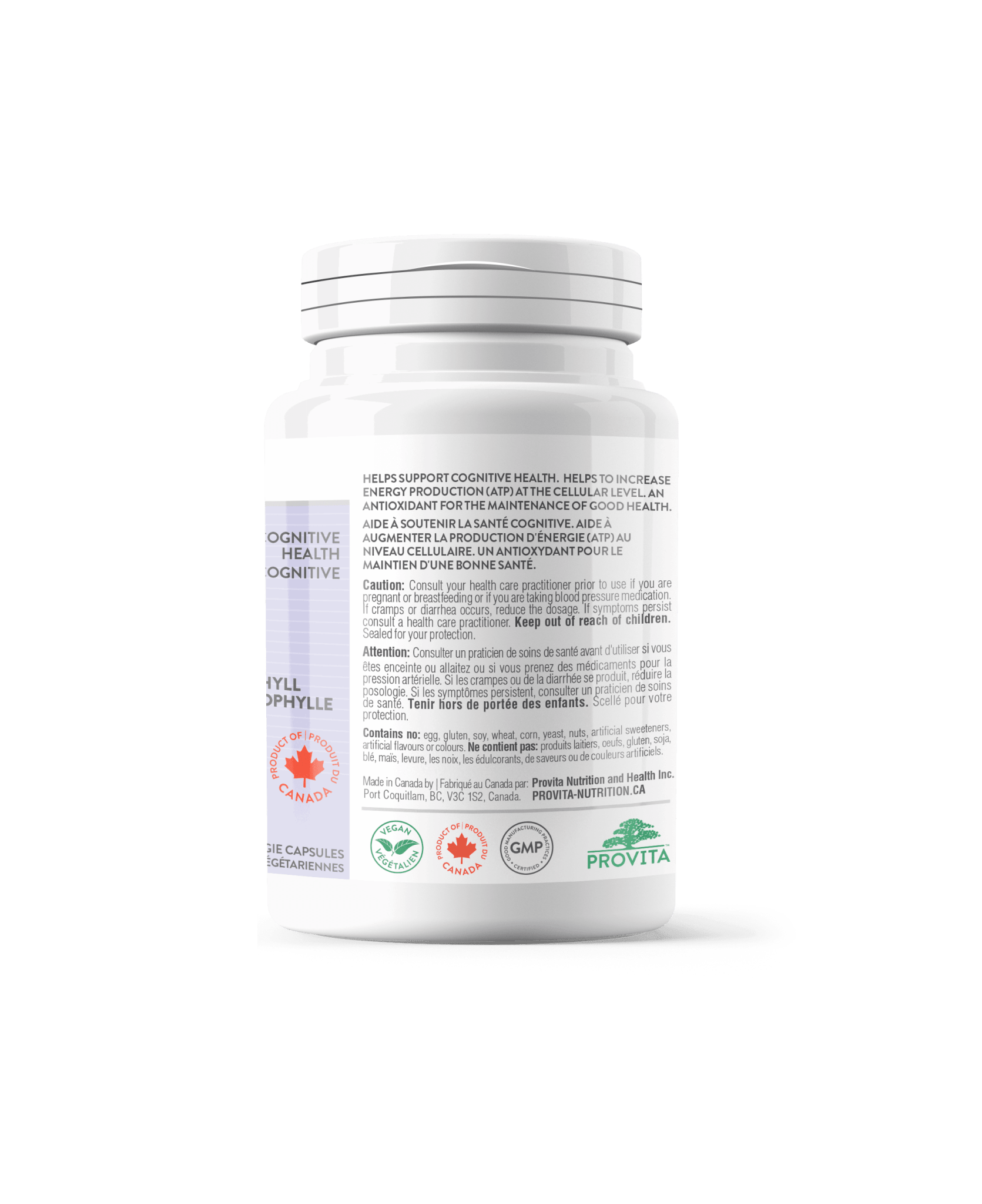 Provita NADH+ 30 capsules - Nature's Source Inc