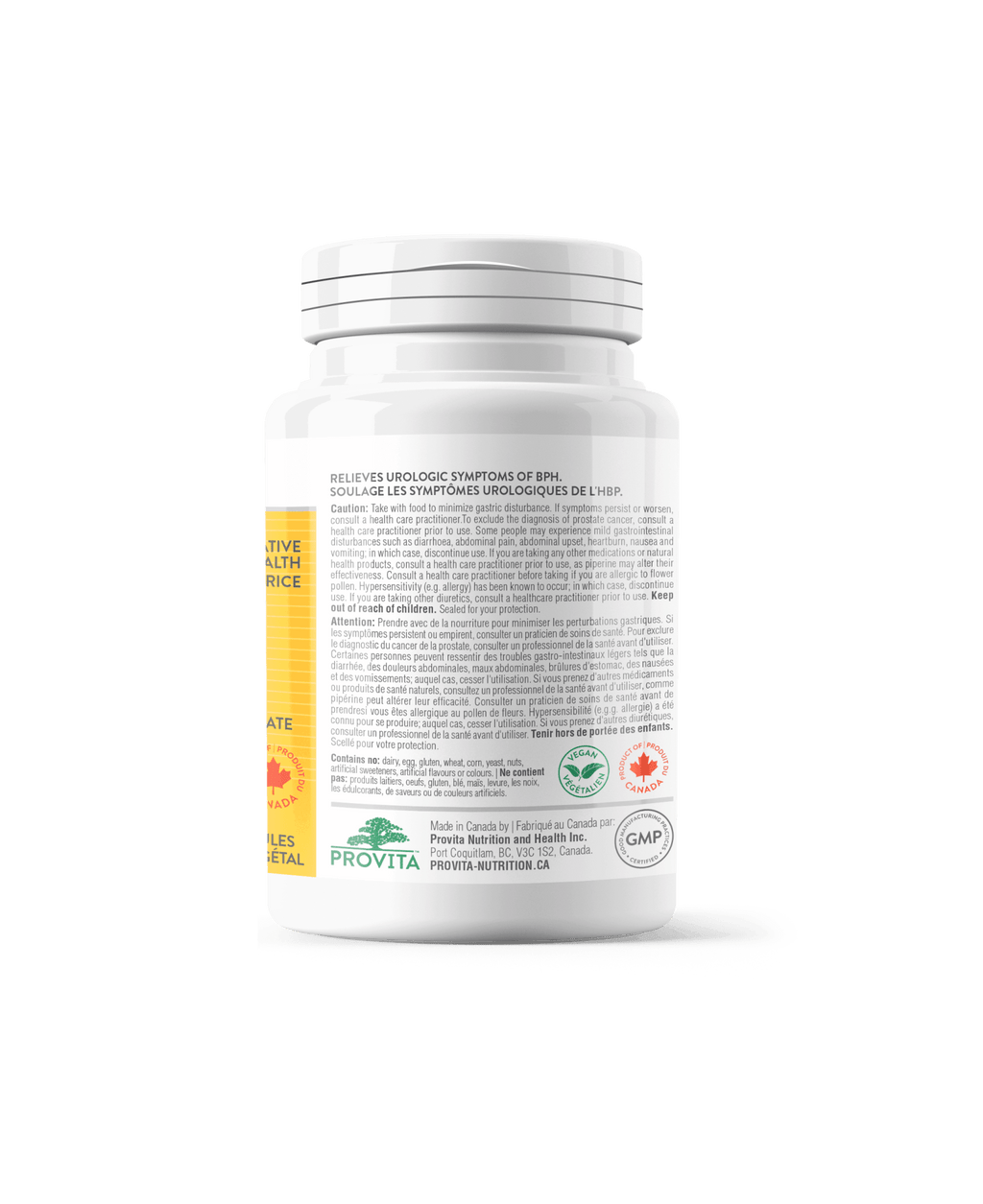 Provita Prostate Pro 60 capsules - Nature's Source Inc