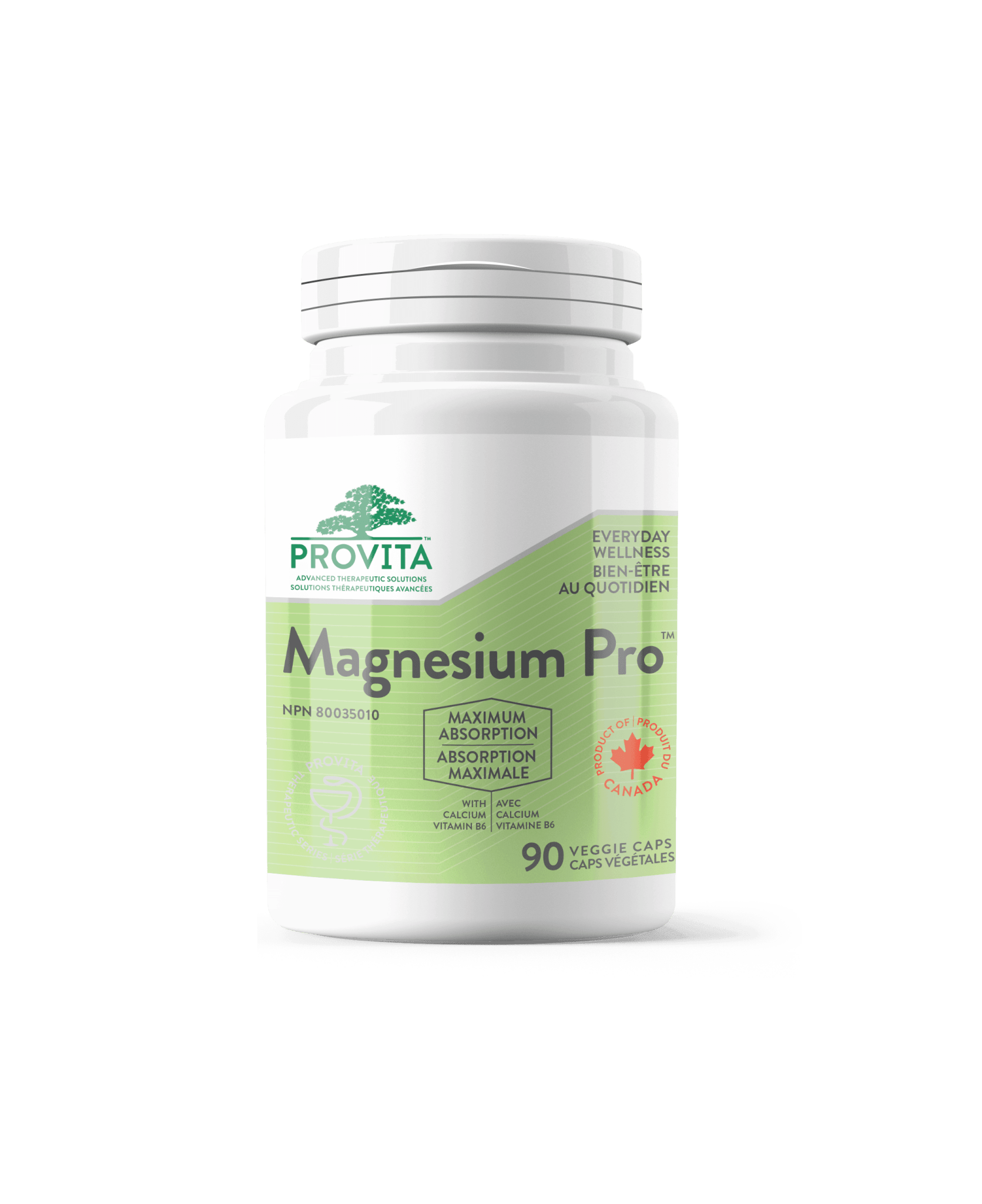 Provita Magnesium Pro 90 capsules - Nature's Source Inc