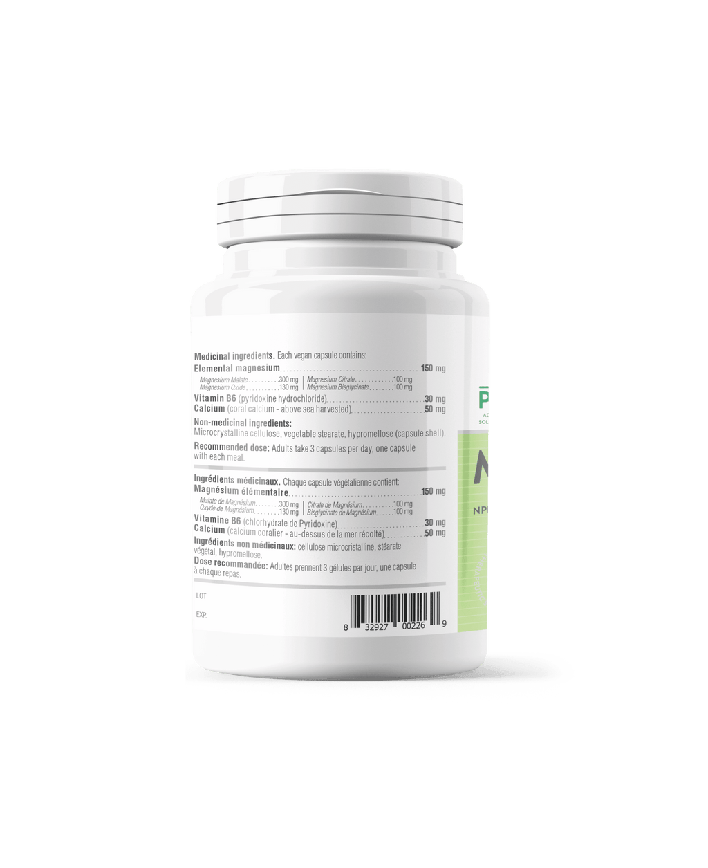 Provita Magnesium Pro 90 capsules - Nature's Source Inc