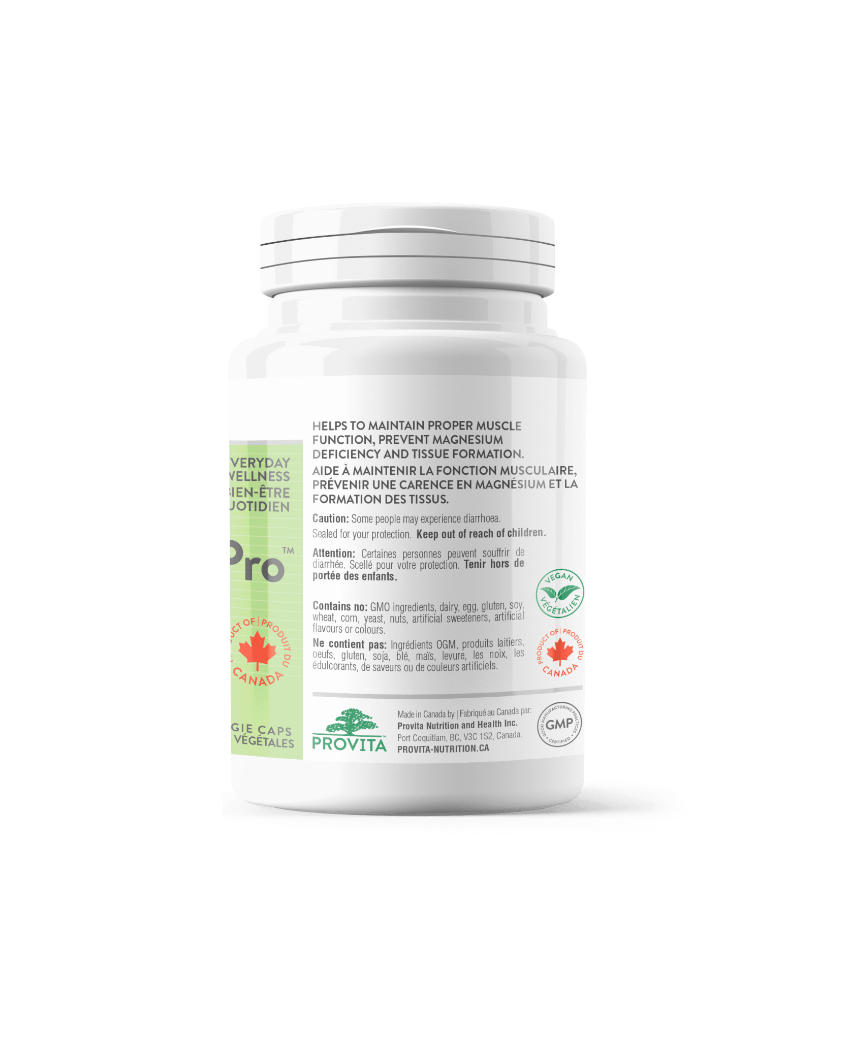 Provita Magnesium Pro 90 capsules - Nature's Source Inc