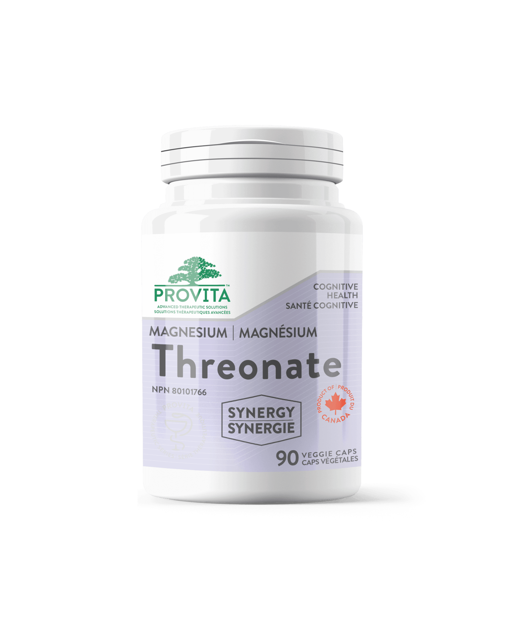 Provita Magnesium Threonate 90 capsules - Nature's Source Inc