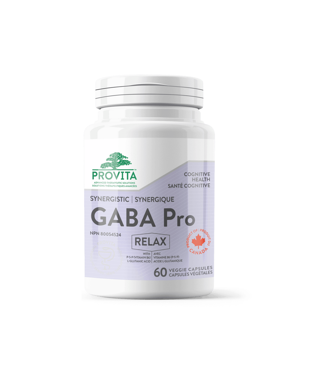 Provita Synergistic GABA Pro 60 capsules - Nature's Source Inc