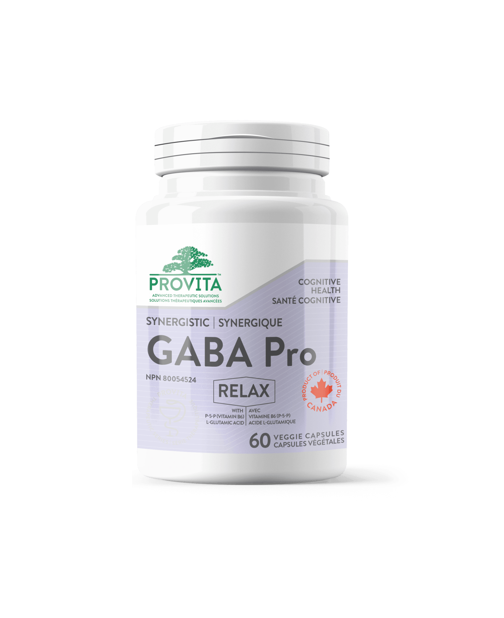 Provita Synergistic GABA Pro 60 capsules - Nature's Source Inc