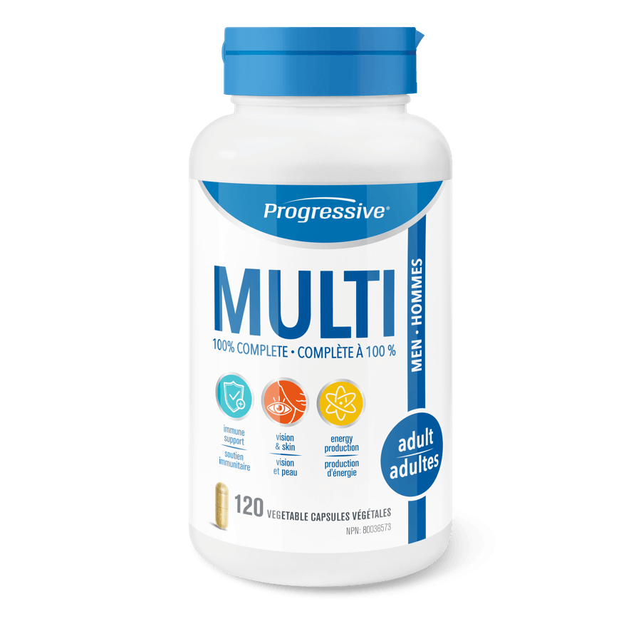Progressive MultiVitamin Adult Men 120c - Nature's Source Inc