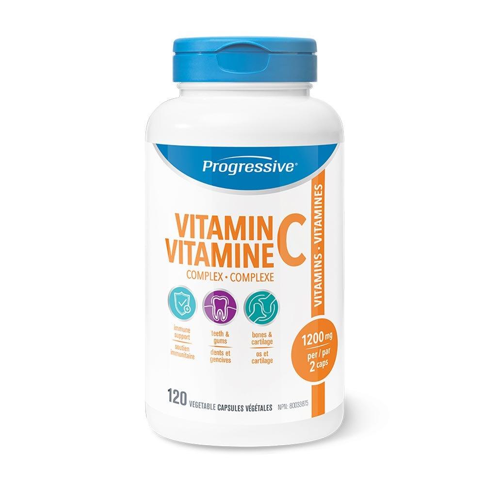 Progressive Vitamin C Complex 120c - Nature's Source Inc