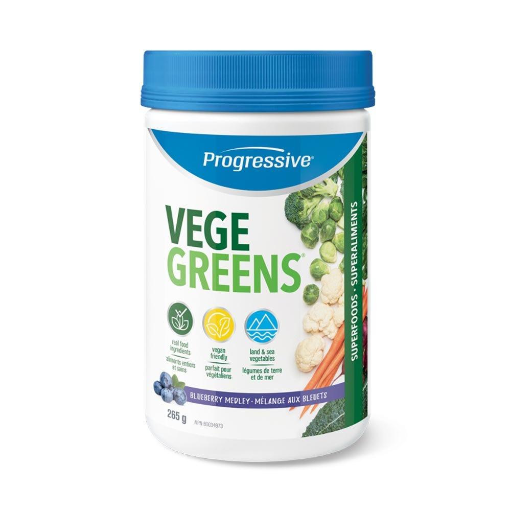 Progressive VegeGreens Blue Medley 265g - Nature's Source Inc