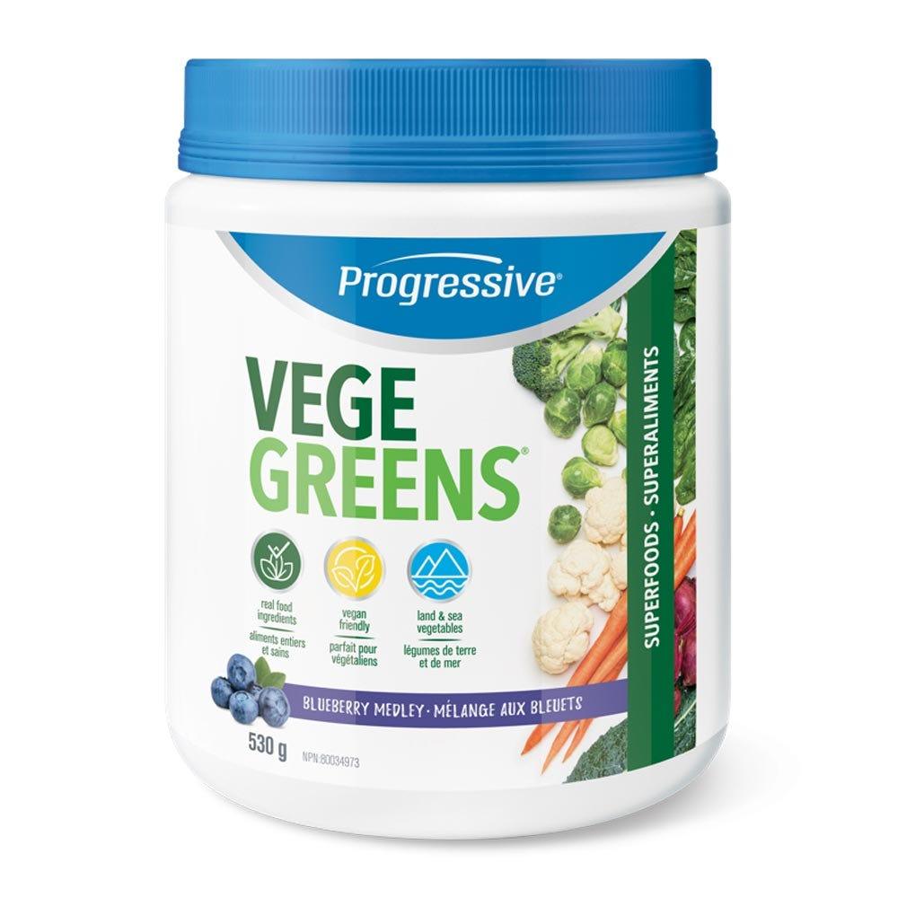Progressive VegeGreens Blue Medley 530g - Nature's Source Inc