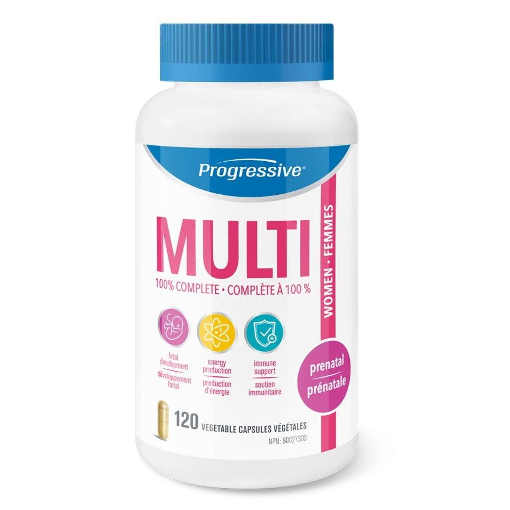 Progressive MultiVitamin Prenatal Formula 120c - Nature's Source Inc
