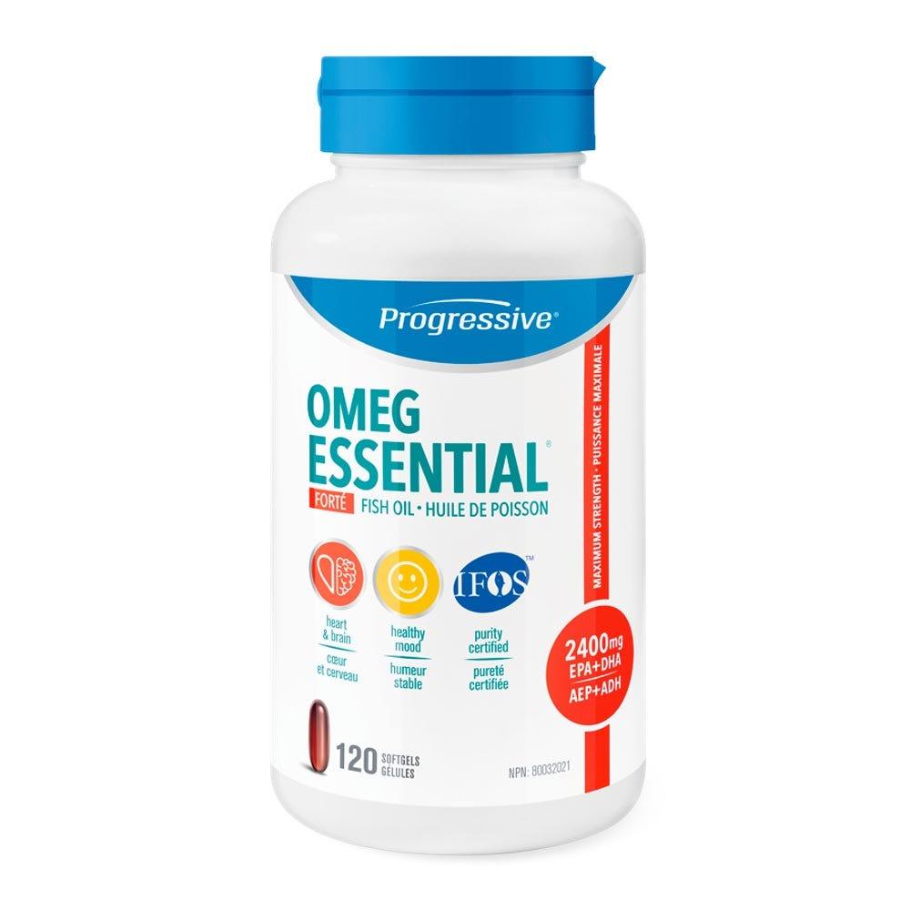 Progressive OmegEssential Forte Fish Oil 120 Softgels - Nature's Source Inc