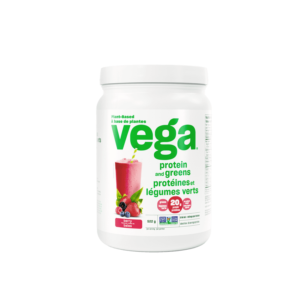 Vega Protein & Greens Berry 522g - Nature's Source Inc