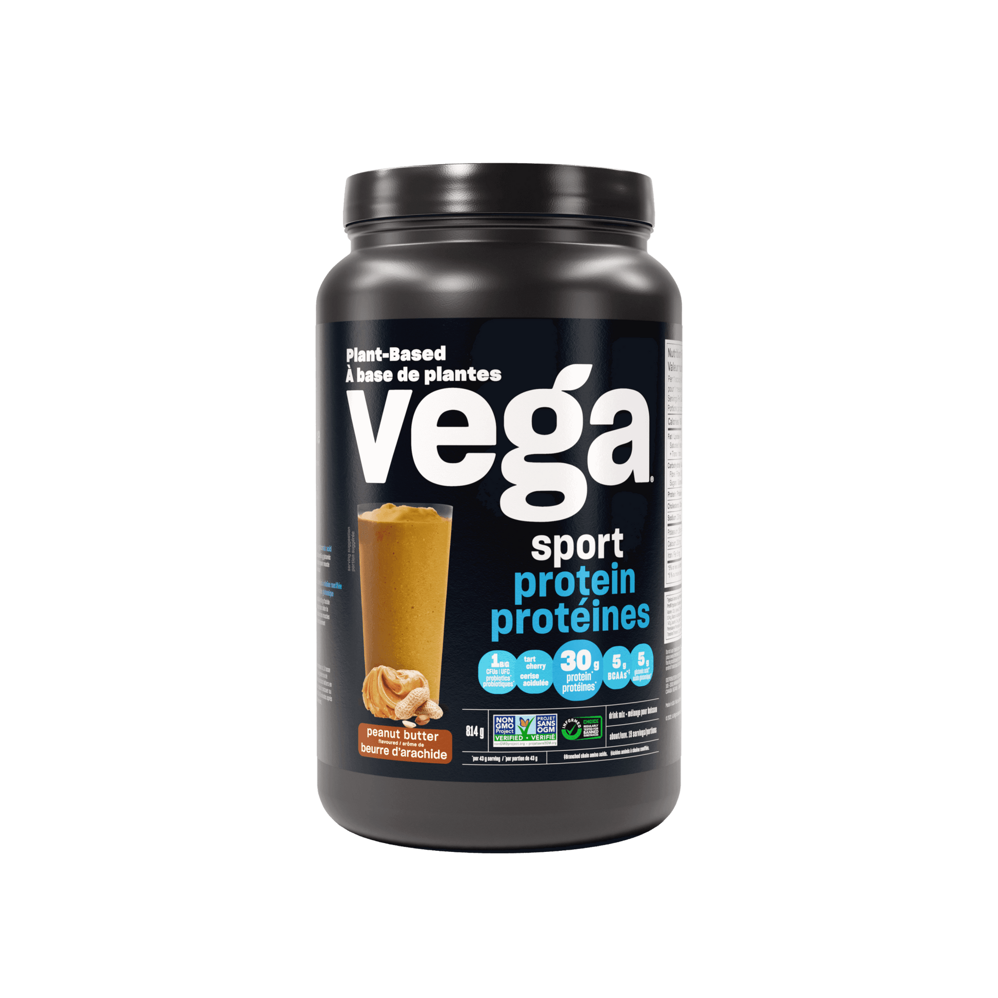 Vega Sport Protein Peanut Butter 814g - Nature's Source Inc