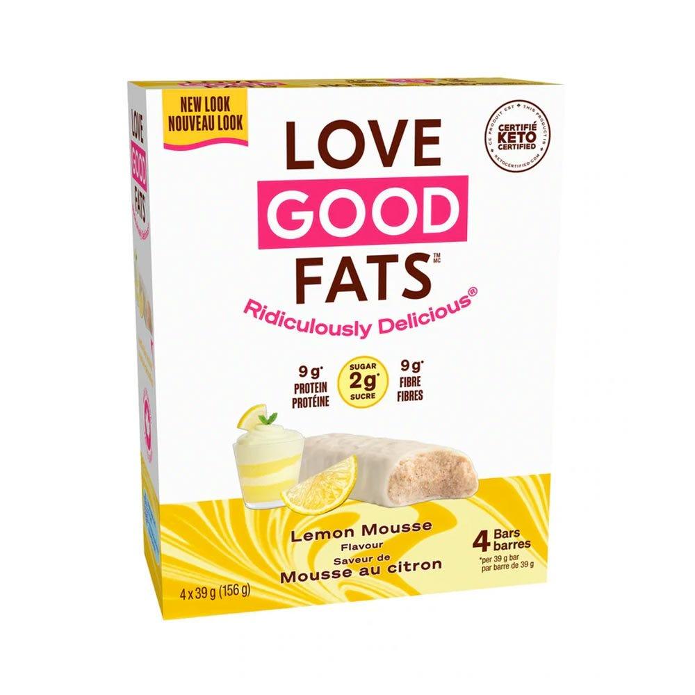 Love Good Fats Lemon Mousse 4ct - Nature's Source Inc