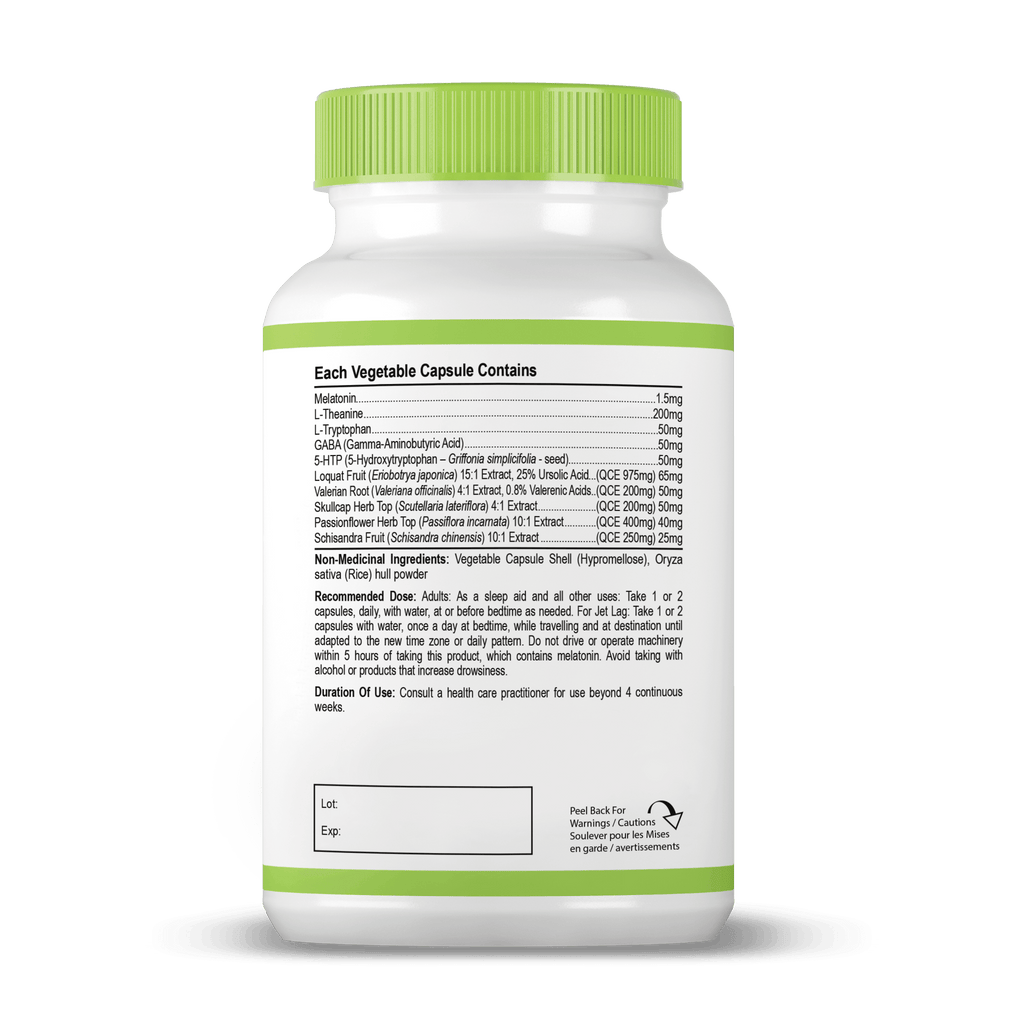 Healthology Sleep - Great 60 capsules - Nature's Source Inc