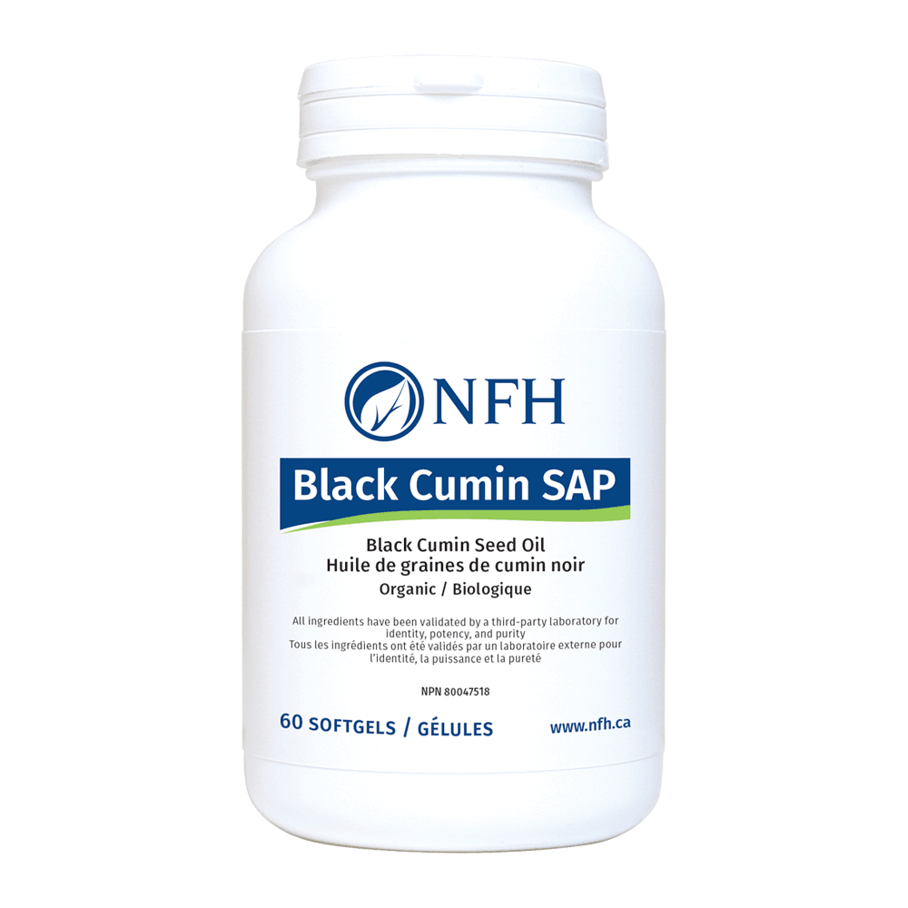 NFH Black Cumin SAP 60 Softgels - Nature's Source Inc