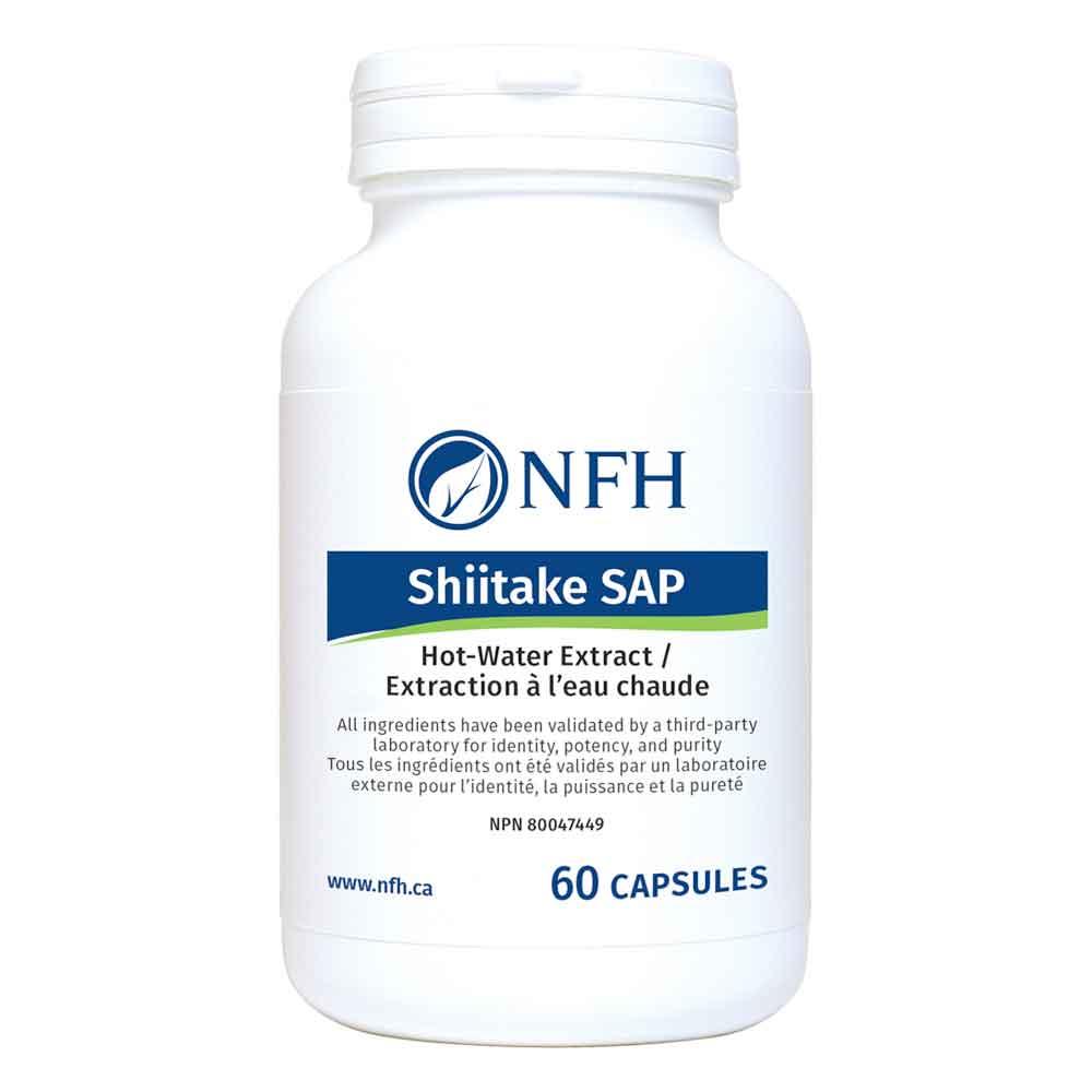 NFH Shiitake SA - 60 Capsules - Nature's Source Inc