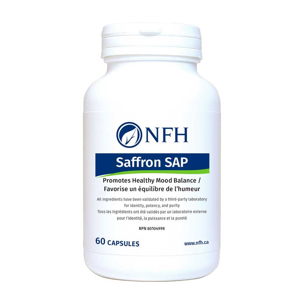 NFH Saffron SAP 60 Capsules - Nature's Source Inc