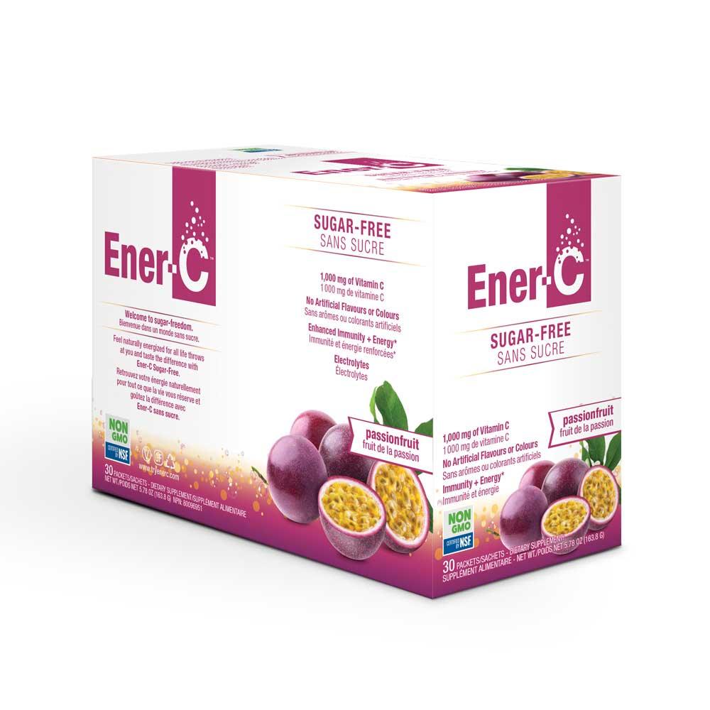 Ener - C Sugar Free Passionfruit 30 Packets - Nature's Source Inc