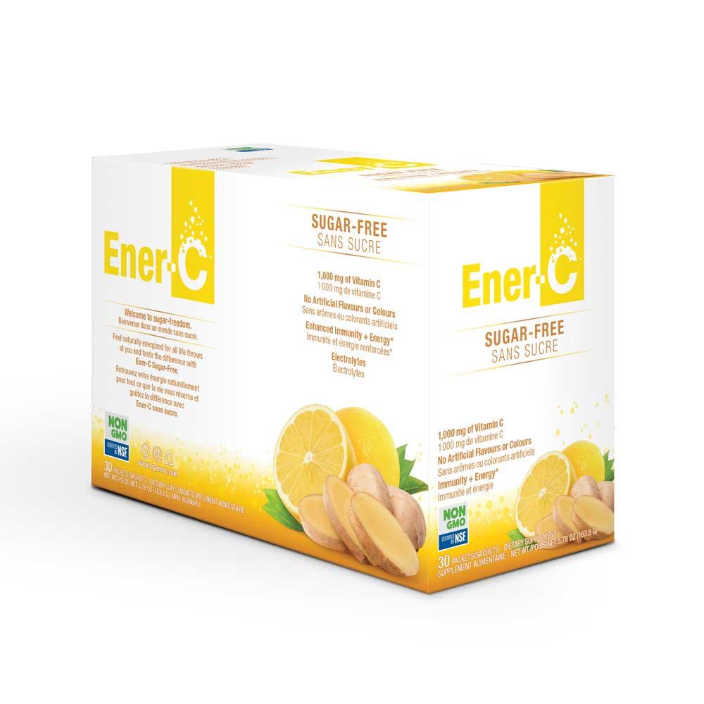 Ener - C Sugar Free Lemon Ginger 30 Packets - Nature's Source Inc