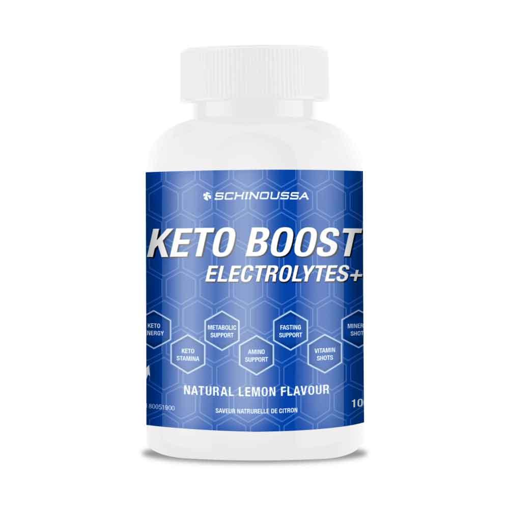 Schinoussa Keto Boost Natural Lemon Electrolytes (100g) - Nature's Source Inc