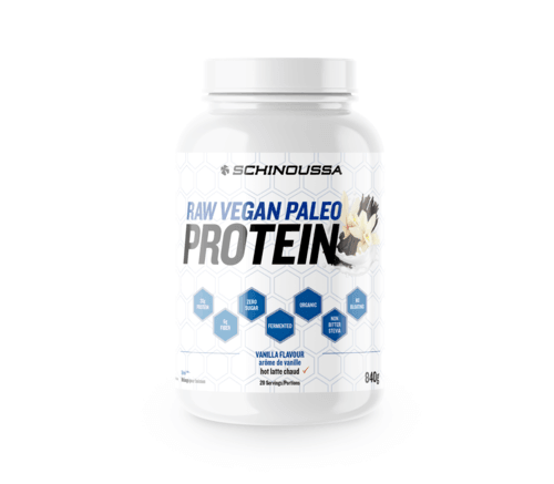 Schinoussa Raw Vegan Protein Vanilla 840g - Nature's Source Inc