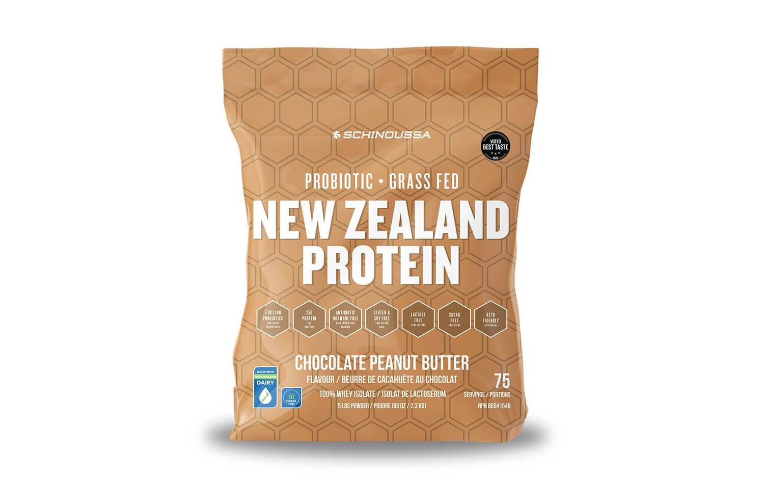 Schinoussa Probiotic Whey Chocolate Peanut Butter (5lbs) - Nature's Source Inc