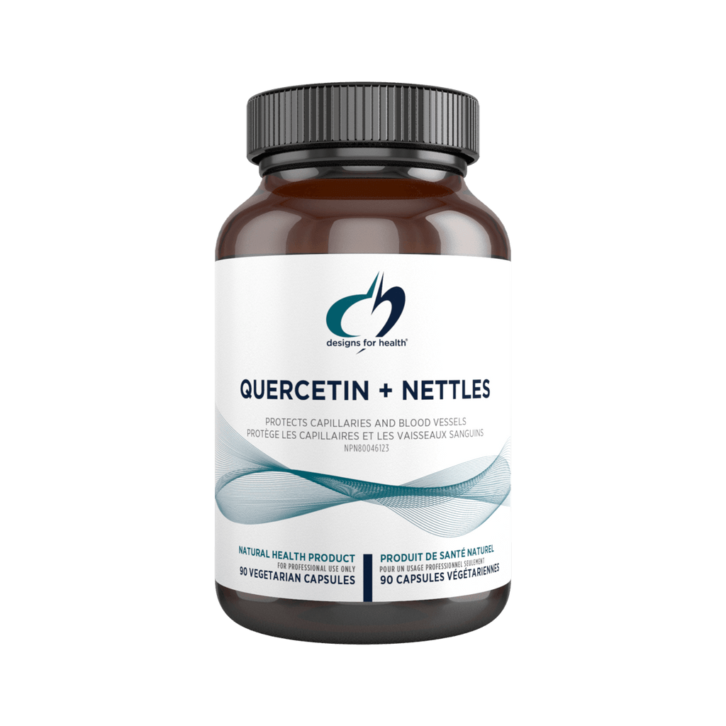 Designs for Health Quercetin + Nettles 90 Capsules - Nature's Source Inc