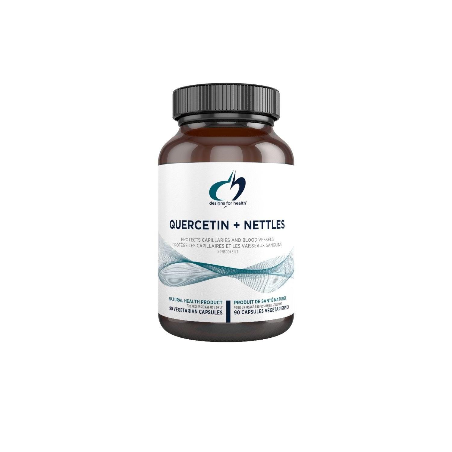 Designs for Health Quercetin + Nettles 90 Capsules - Nature's Source Inc