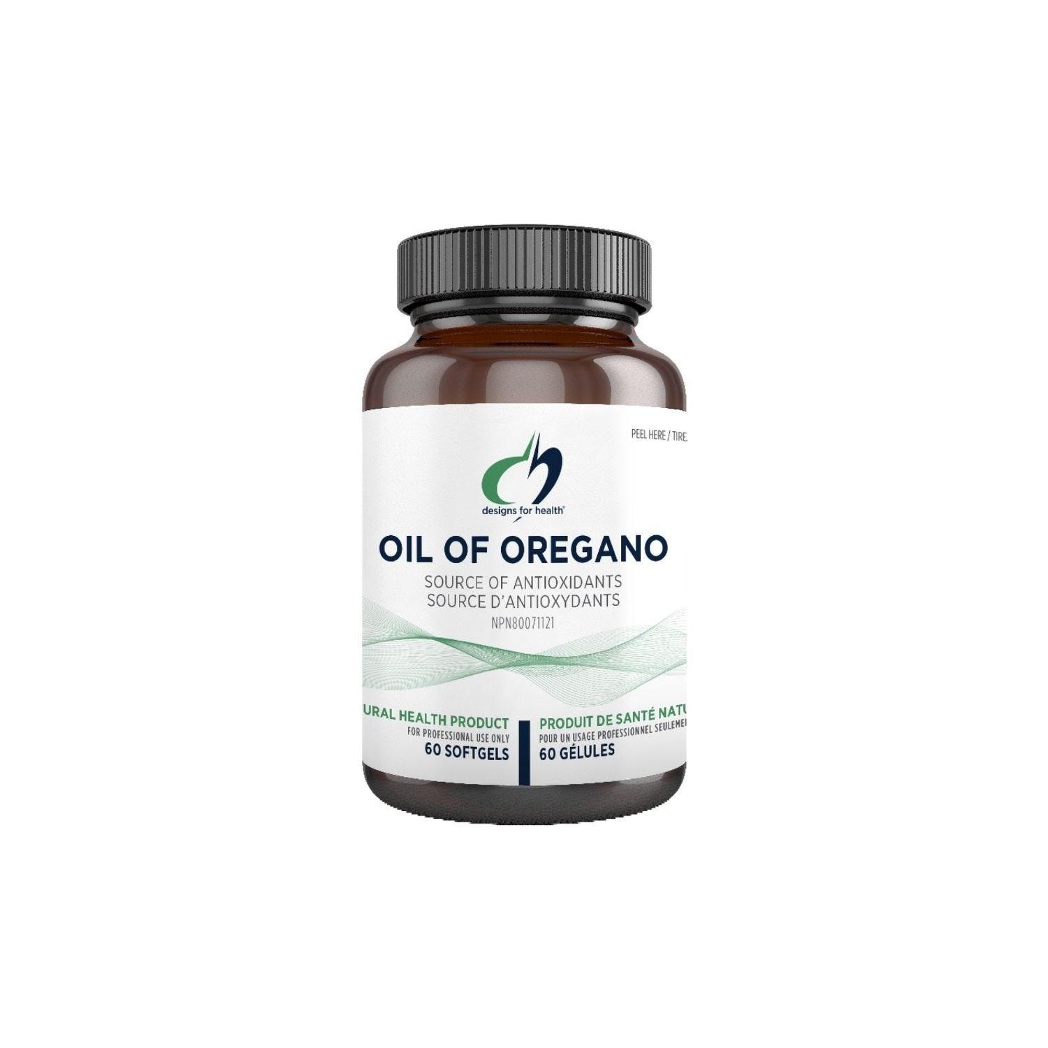 Designs for Health Oil of Oregano 60 Softgels - Nature's Source Inc