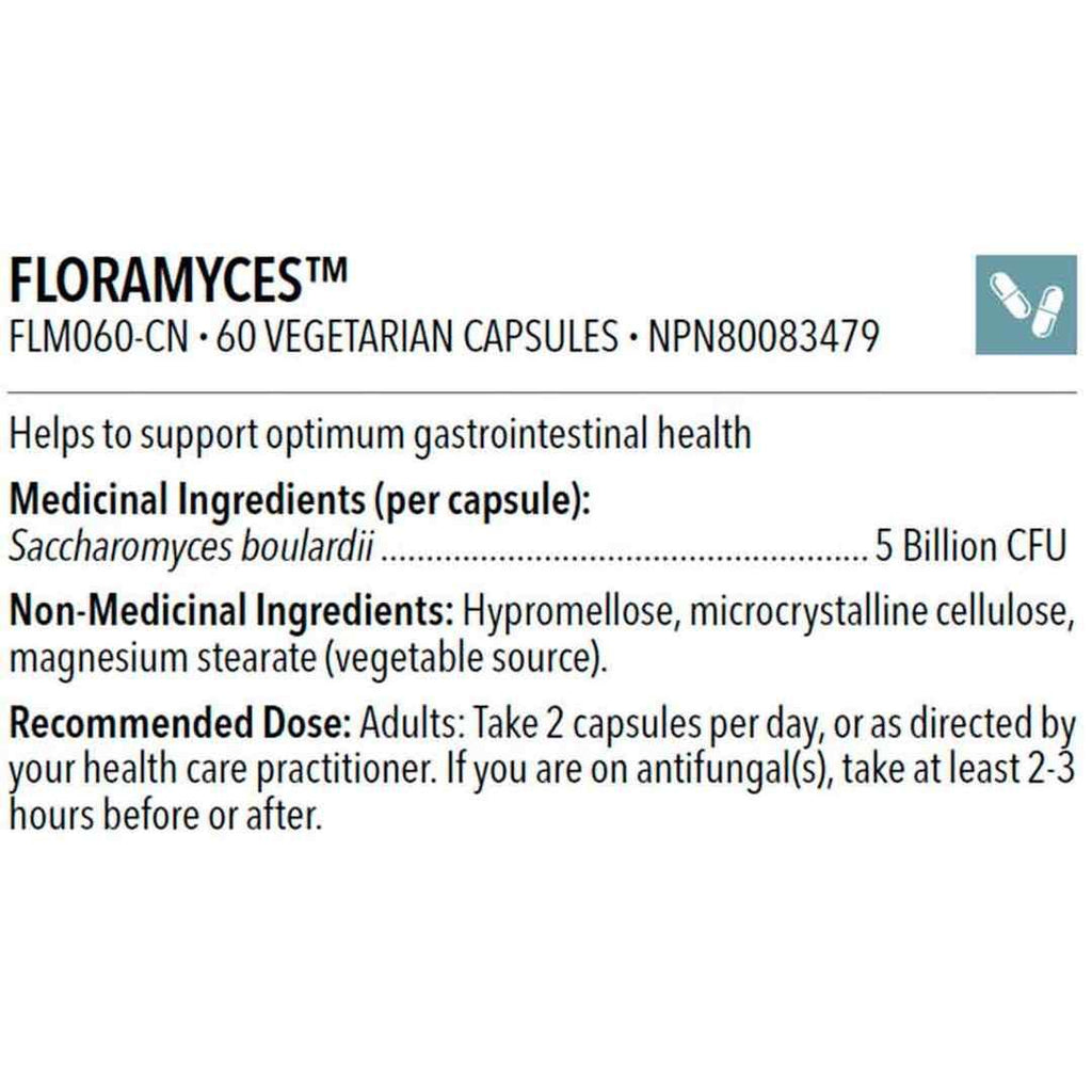 Designs for Health FloraMyces™ 60 Capsules - Nature's Source Inc
