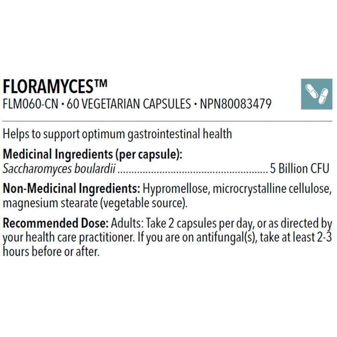Designs for Health FloraMyces™ 60 Capsules - Nature's Source Inc