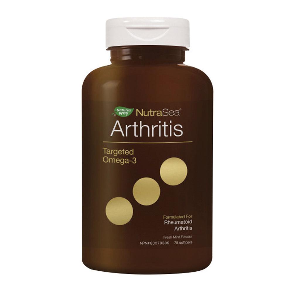 NutraSea Arthritis Fresh Mint 75 Softgels - Nature's Source Inc