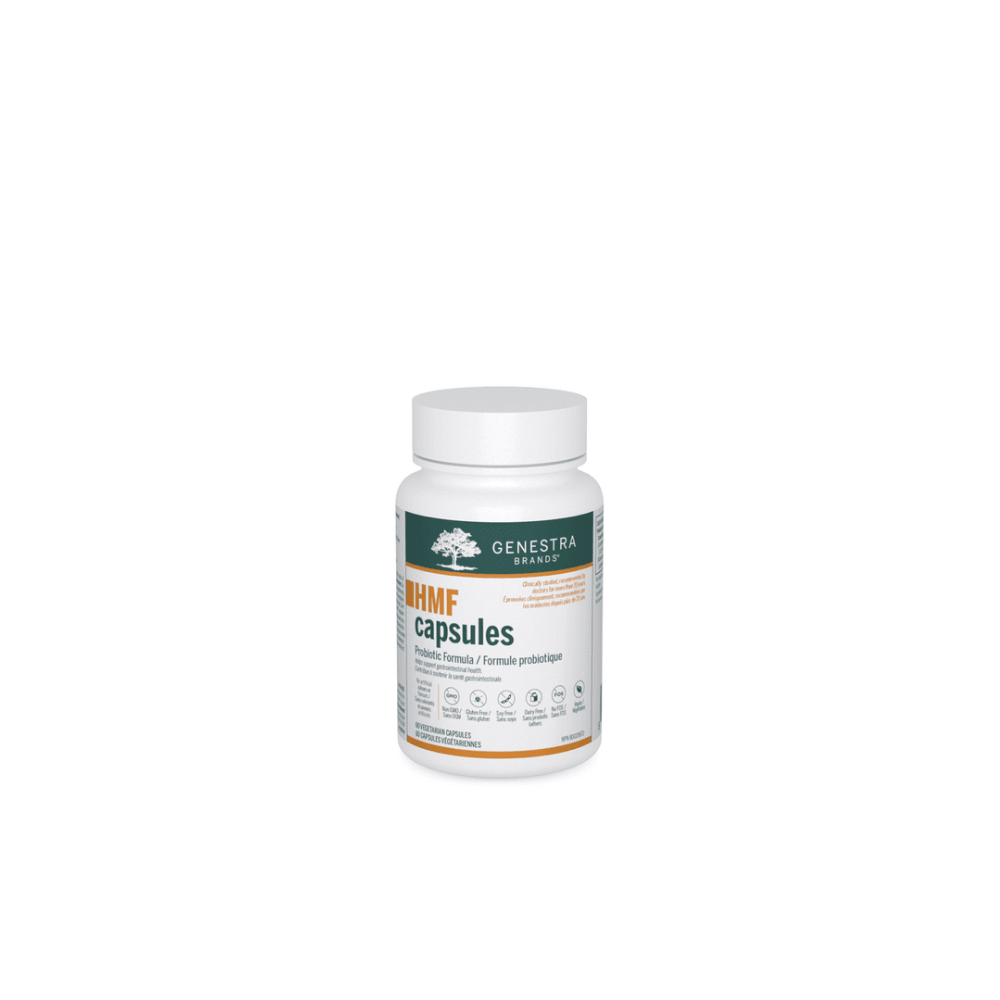 Genestra Brands HMF Probiotic 60 Vegan Caps - Helps Support Gastrointestinal Health - Nature's Source Inc