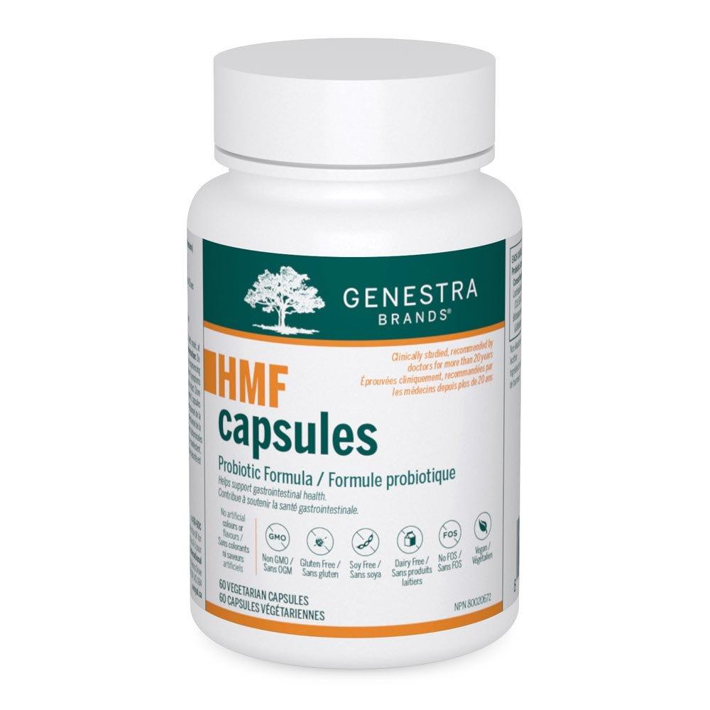 Genestra Brands HMF Probiotic 60 Vegan Caps - Helps Support Gastrointestinal Health - Nature's Source Inc